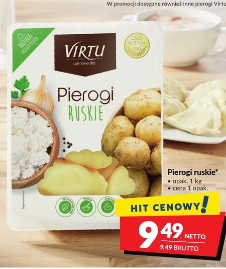 Virtu Pierogi ruskie 1 kg