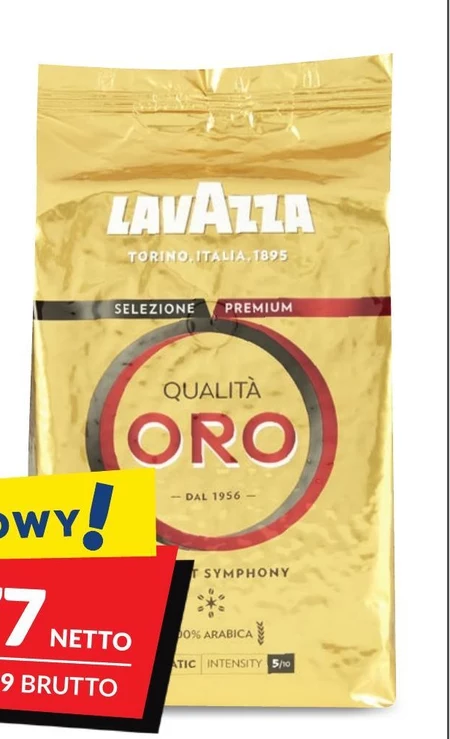 Lavazza Qualità Oro Perfect Symphony Palone ziarna kawy 1000 g