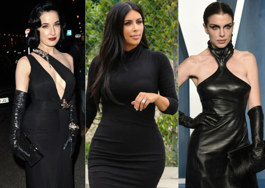  Kim Kardashian, Julia Fox, Dita von Teese