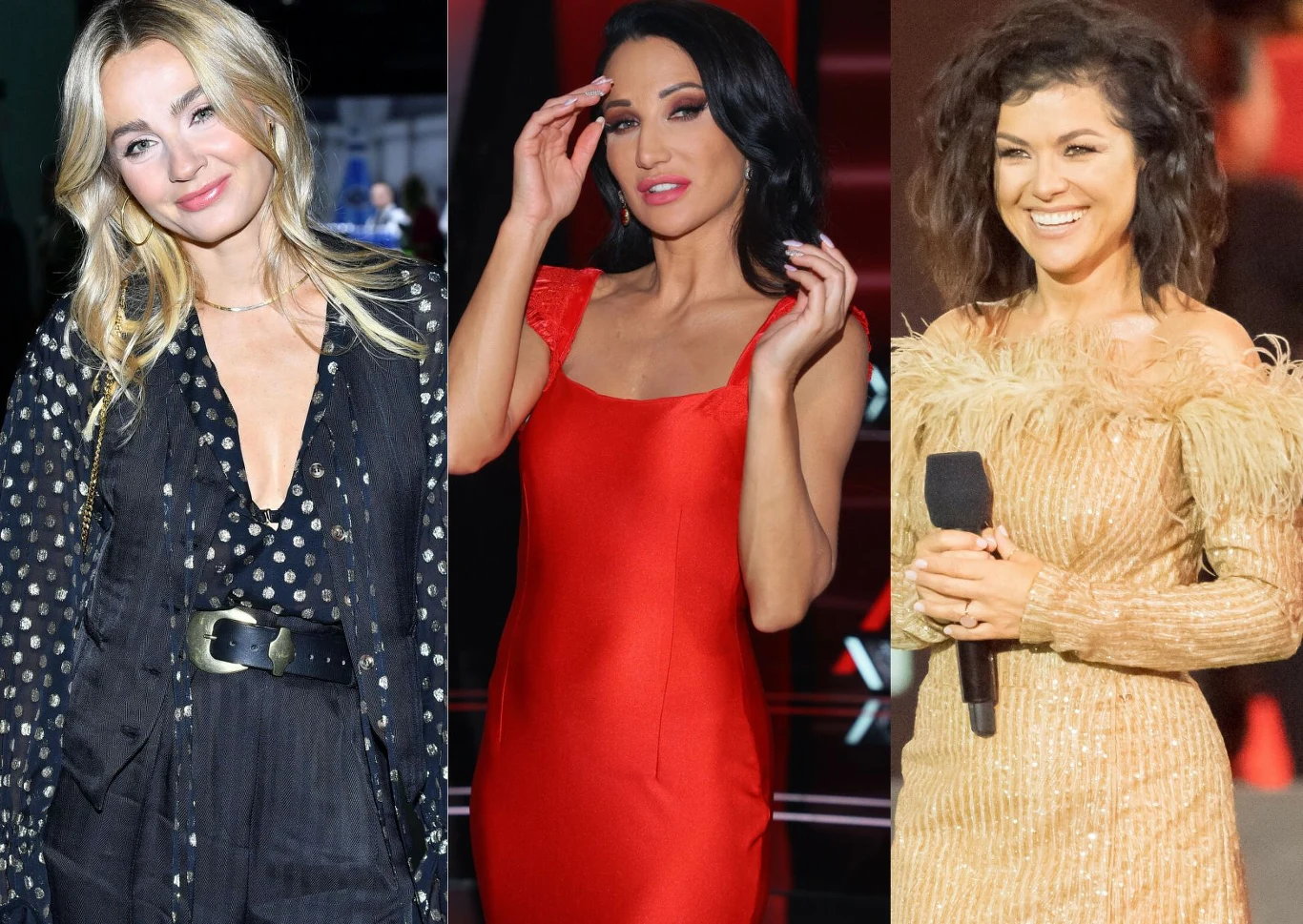 Katarzyna Cichopek, Justyna Steczkowska, Małgorzata Socha Katarzyna Cichopek, Justyna Steczkowska, Małgorzata Socha