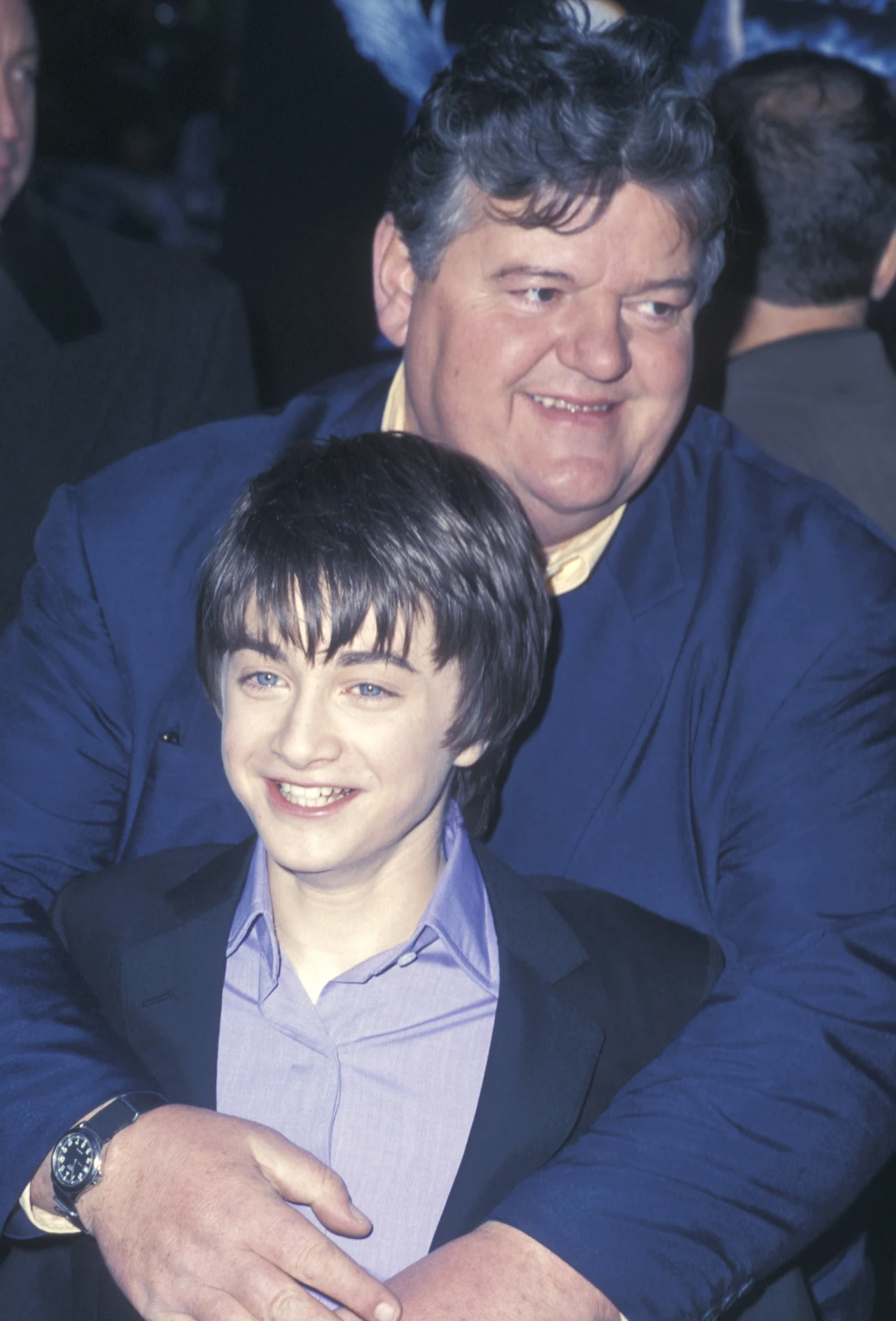 Daniel Radcliffe i Robbie Coltrane