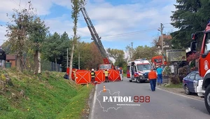 Pod wieliczką doszło do wypadku, w którym zginął strażak OSP