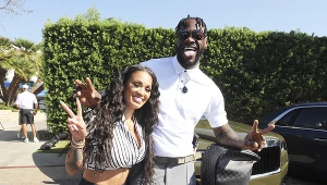 Telli Swift i Deontay Wilder