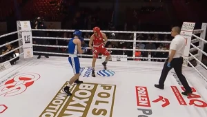 Artur Proksa (w czerwonym stroju) odniósł cenne zwycięstwo