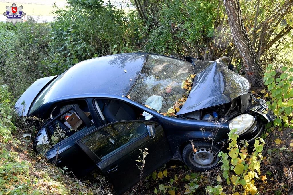 49-latek nie dostosował prędkości do warunków na drodze