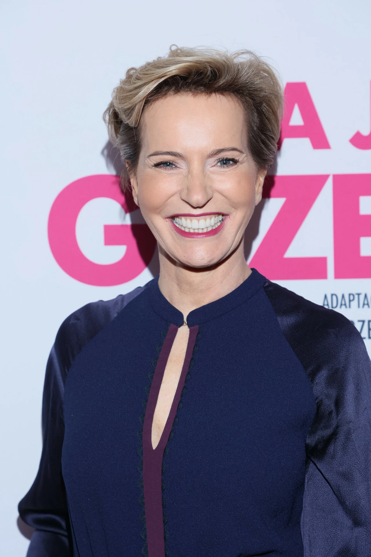 Paulina Smaszcz na premierze teatralnej Paulina Smaszcz na premierze teatralnej