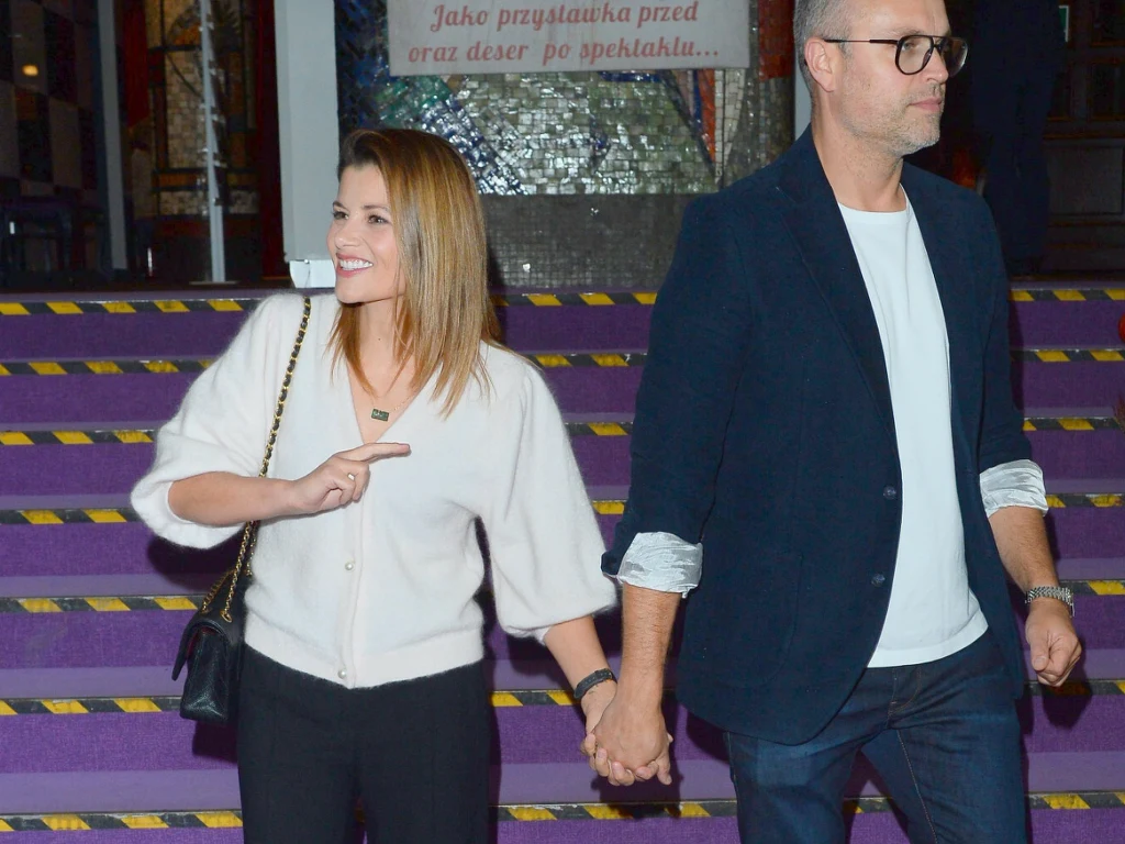Agnieszka Sienkiewicz i mąż
