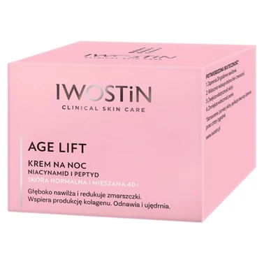 Iwostin Age Lift Krem na noc skóra normalna i mieszana 40+ 50 ml - 1