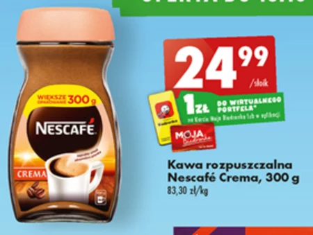 NESCAFÉ Crema Kawa rozpuszczalna 300 g