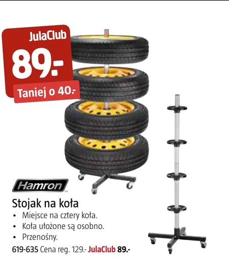 Stojak na koła Hamron