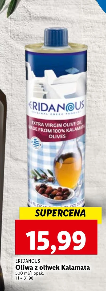 Oliwa z oliwek Eridanous