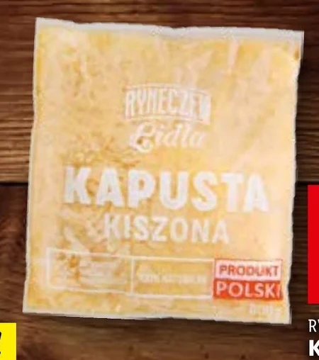 Kapusta kiszona Ryneczek Lidla