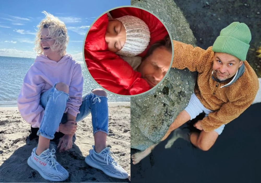 Dorota Szelągowska i Wojtek Friedmann na Islandii