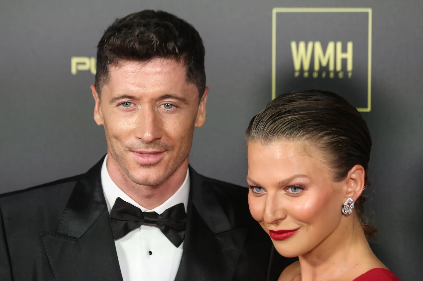 Robert i Anna Lewandowscy na gali Złotej Piłki 2022