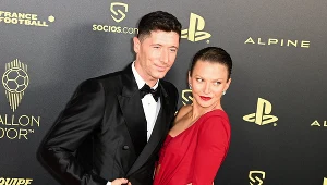 Robert Lewandowski z żoną, Złota Piłka