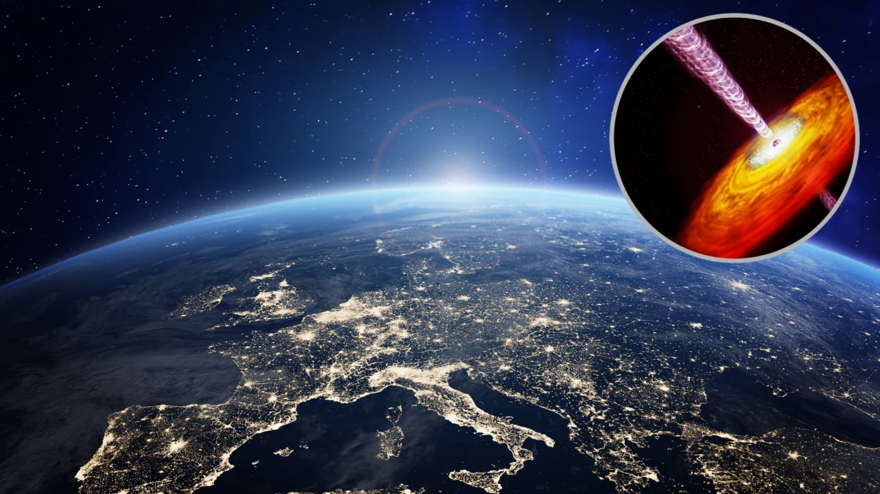 Potężny rozbłysk gamma doprowadził do tego, że na krótko nasza atmosfera się "zmieniła" Potężny rozbłysk gamma doprowadził do tego, że na krótko nasza atmosfera się "zmieniła"