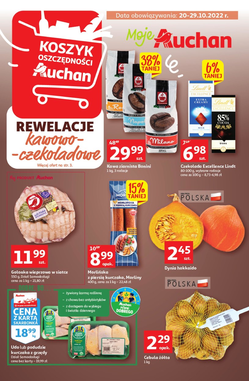 Gazetka promocyjna Moje Auchan - wygasła 34 dni temu