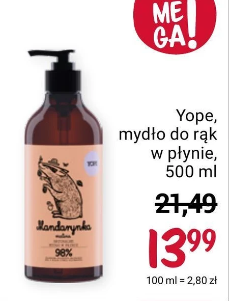 Mydło Yope