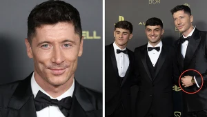 Skromny Lewandowski na gali Złotej Piłki. Postawił na nietypowy dodatek