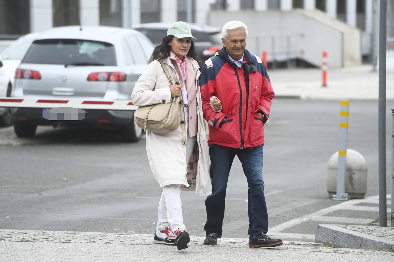 Małgorzata Pieczyńska z drugim mężem Małgorzata Pieczyńska z drugim mężem