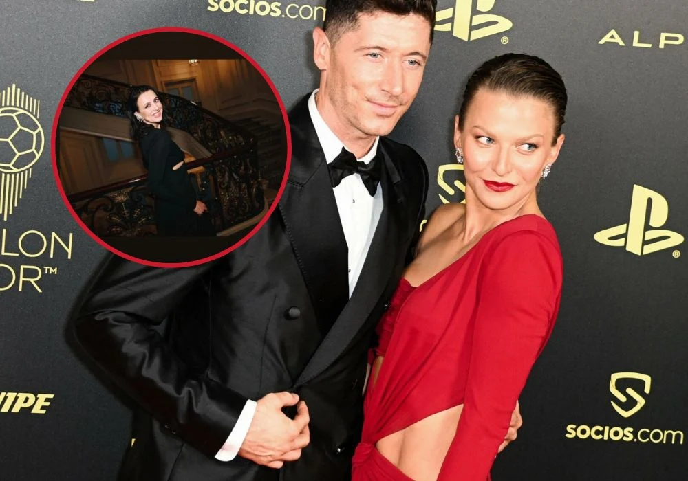 Siostra Roberta Lewandowskiego na gali Złotej Piłki