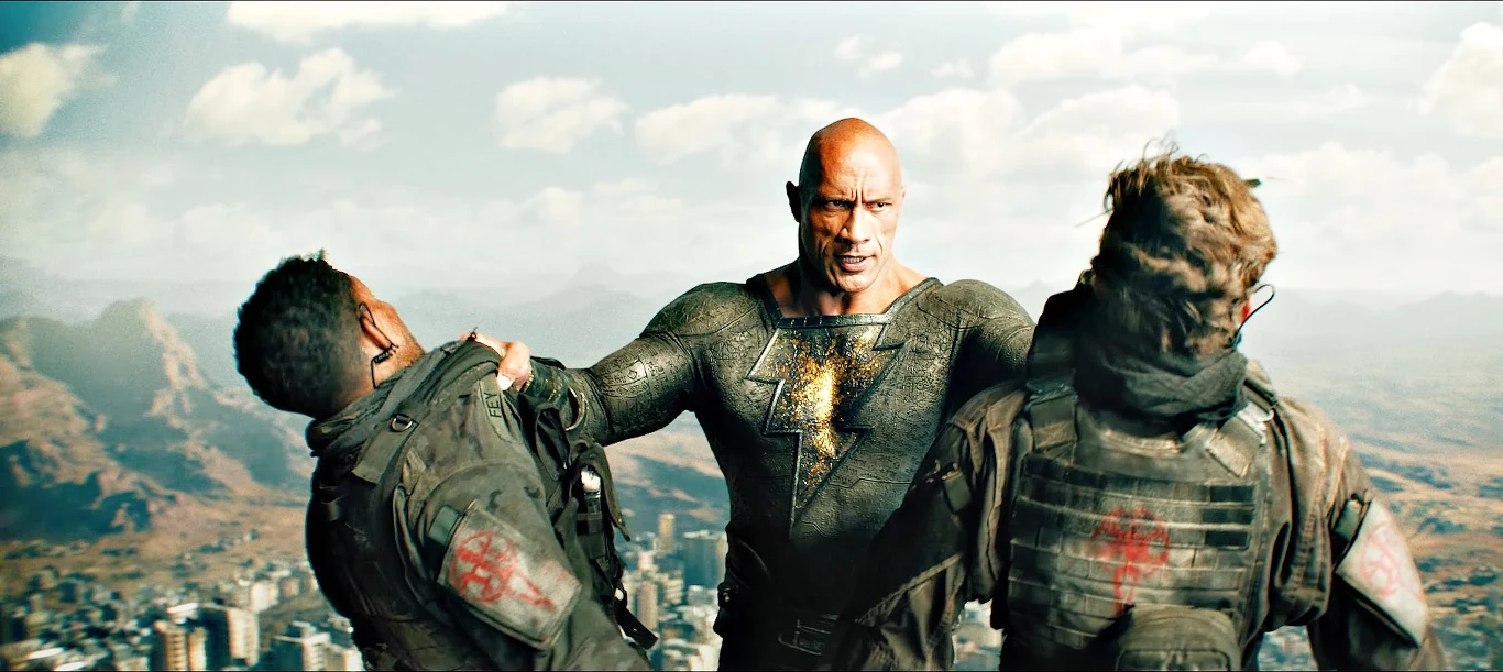 Dwayne Johnson w filmie "Black Adam" Dwayne Johnson w filmie "Black Adam"