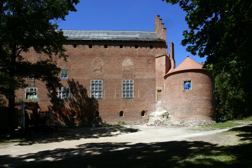 Zamek Krzyżacki w Barcianach w 2017 r.