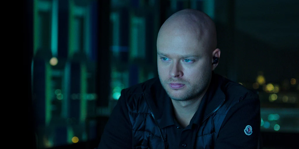 Edvin Endre jako Daniel Ek w serialu "The Playlist" Netflixa