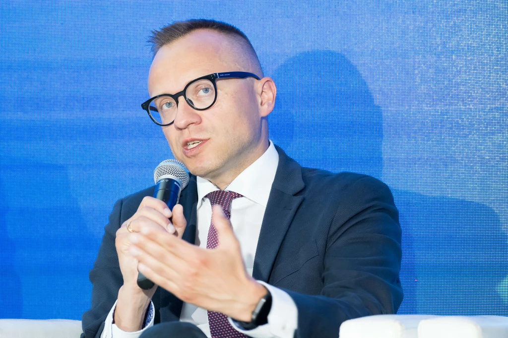 Wiceminister finansów Artur Soboń