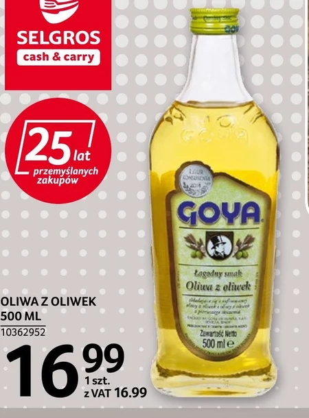 Oliwa z oliwek Goya