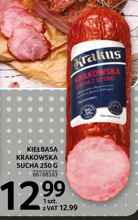 Krakus Kiełbasa krakowska sucha 250 g