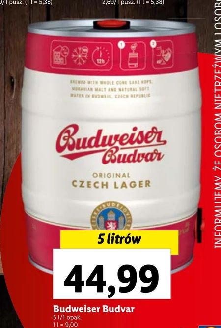 Piwo Budweiser