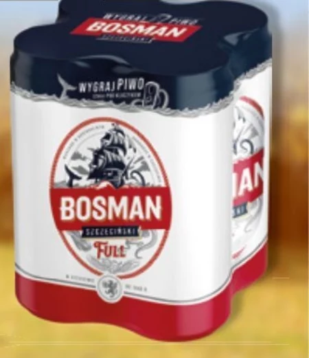 Bosman Szczeciński Full Piwo jasne 4 x 500 ml