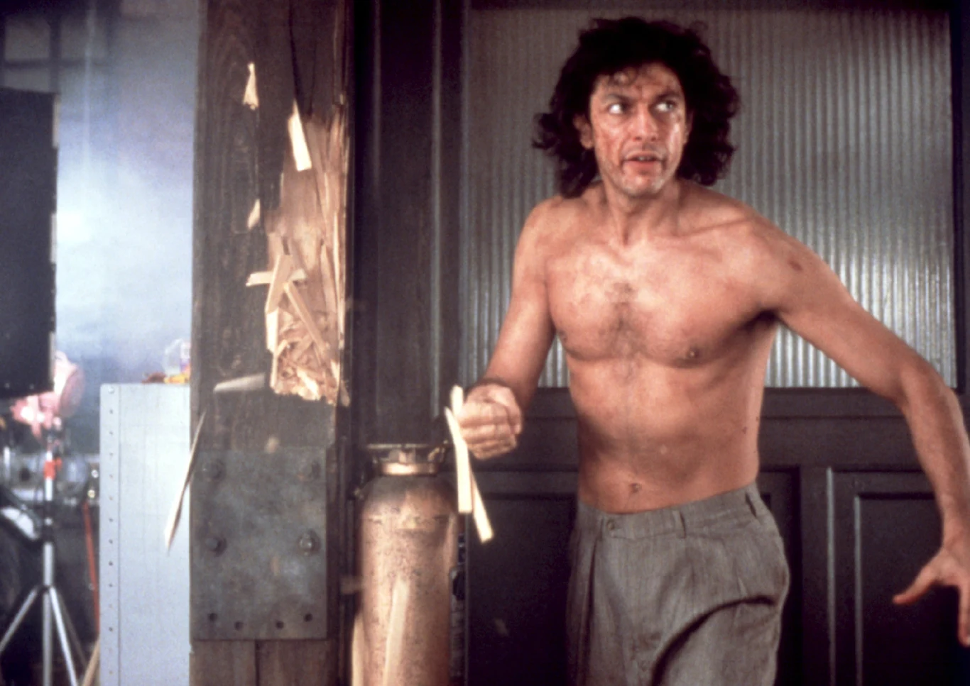 Jeff Goldblum w filmie "Mucha" Jeff Goldblum w filmie "Mucha"