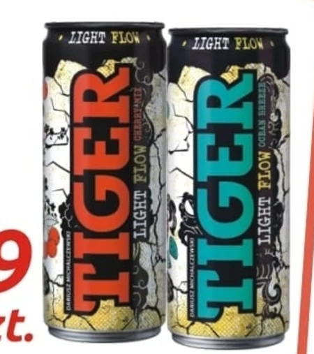 Tiger UFO Gazowany napój energetyzujący 500 ml