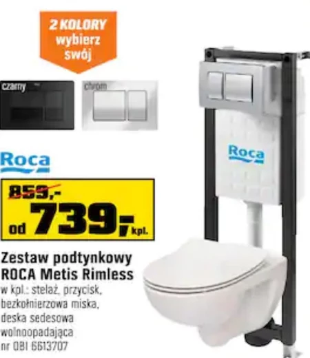 Zestaw podtynkowy Roca