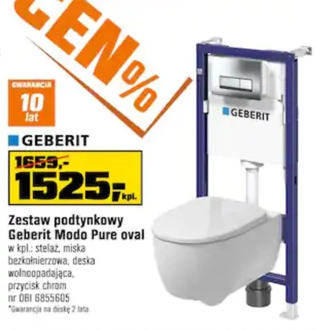 Zestaw podtynkowy Geberit