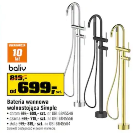 Bateria wannowa Baliv