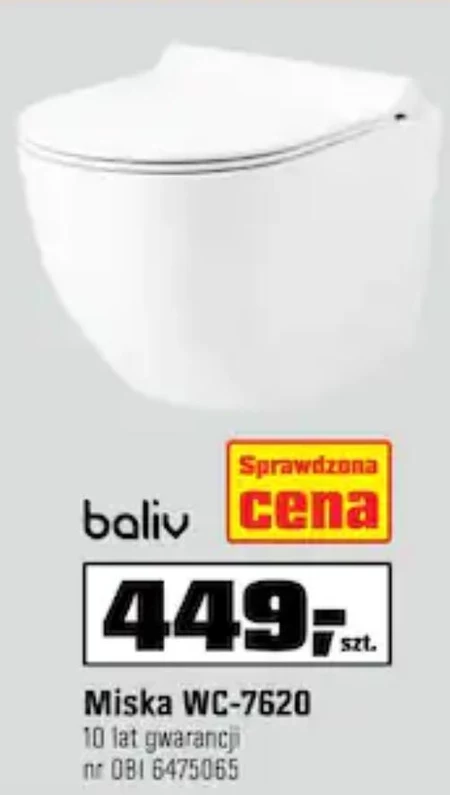 Miska wc Baliv