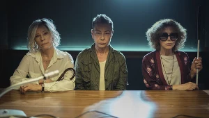 "Gang Zielonej Rękawiczki": Kinga (Małgorzta Potocka), Zuza (Magdalena Kuta), Alicja (Anna Romantowska)