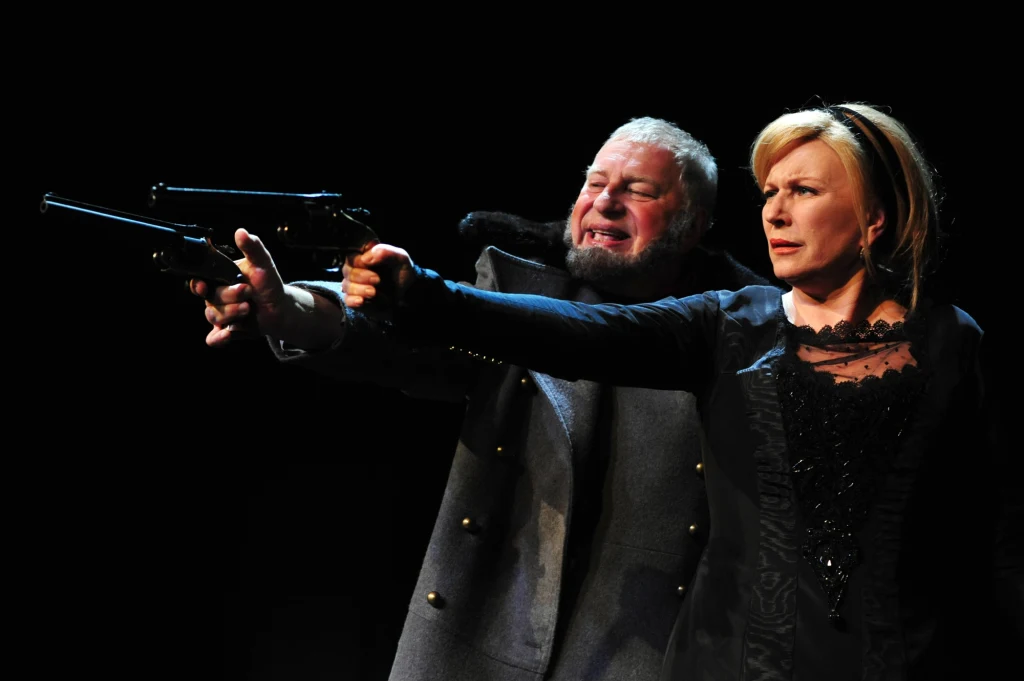 Jerzy Stuhr i Krystyna Janda Jerzy Stuhr i Krystyna Janda