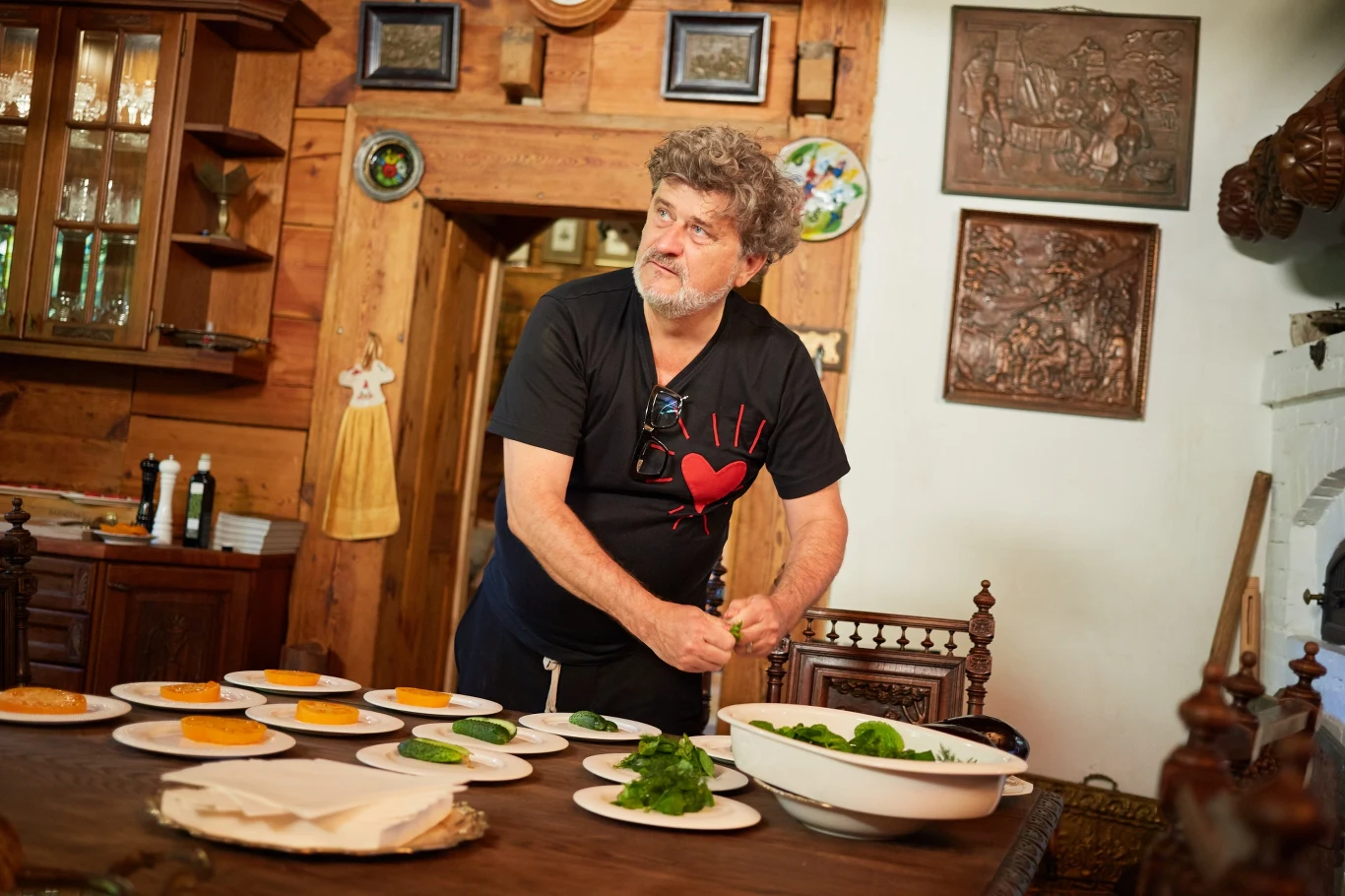 Janusz Palikot w "Hel's Kitchen"