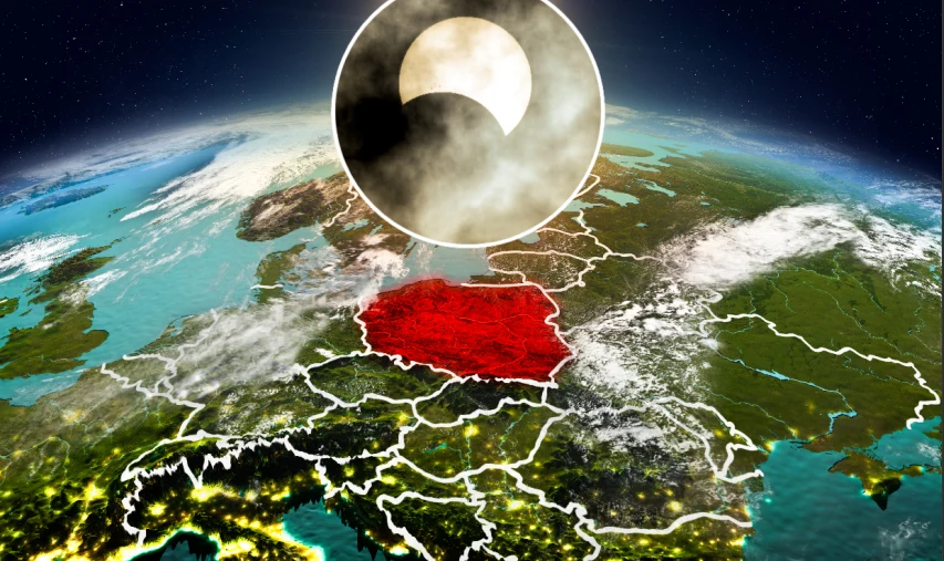 Zobacz, o której godzinie obserwować zaćmienie Słońca w Polsce Zobacz, o której godzinie obserwować zaćmienie Słońca w Polsce