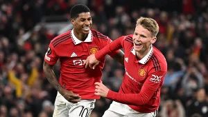 Marcus Rashford i Scott McTominay (Manchester United)