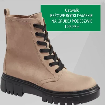 Botki damskie Catwalk