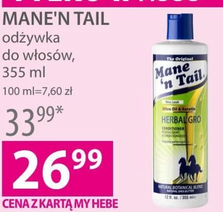 Odżywka do włosów Mane'n Tail
