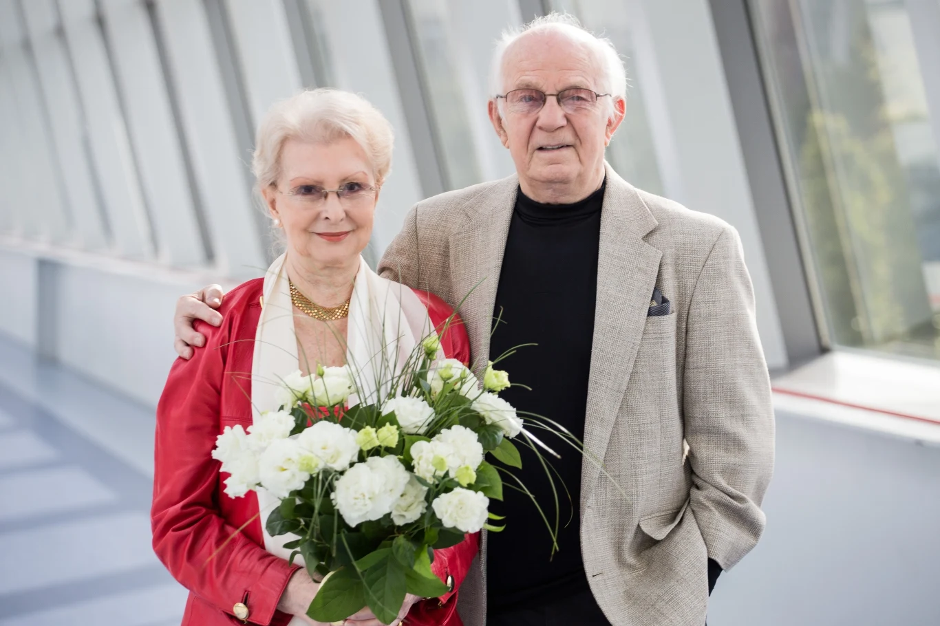 Jadwiga Barańska i Jerzy Antczak 