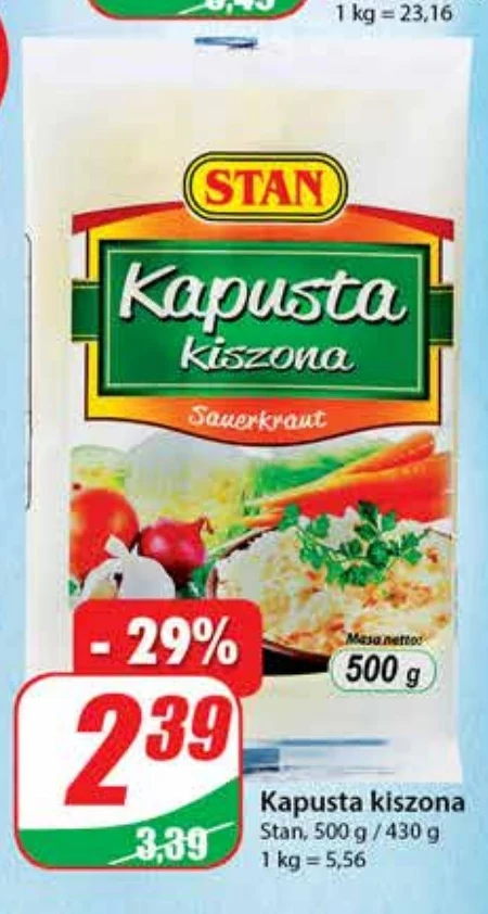 Kapusta kiszona Stan