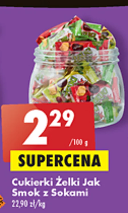 Cukierki Jak smok