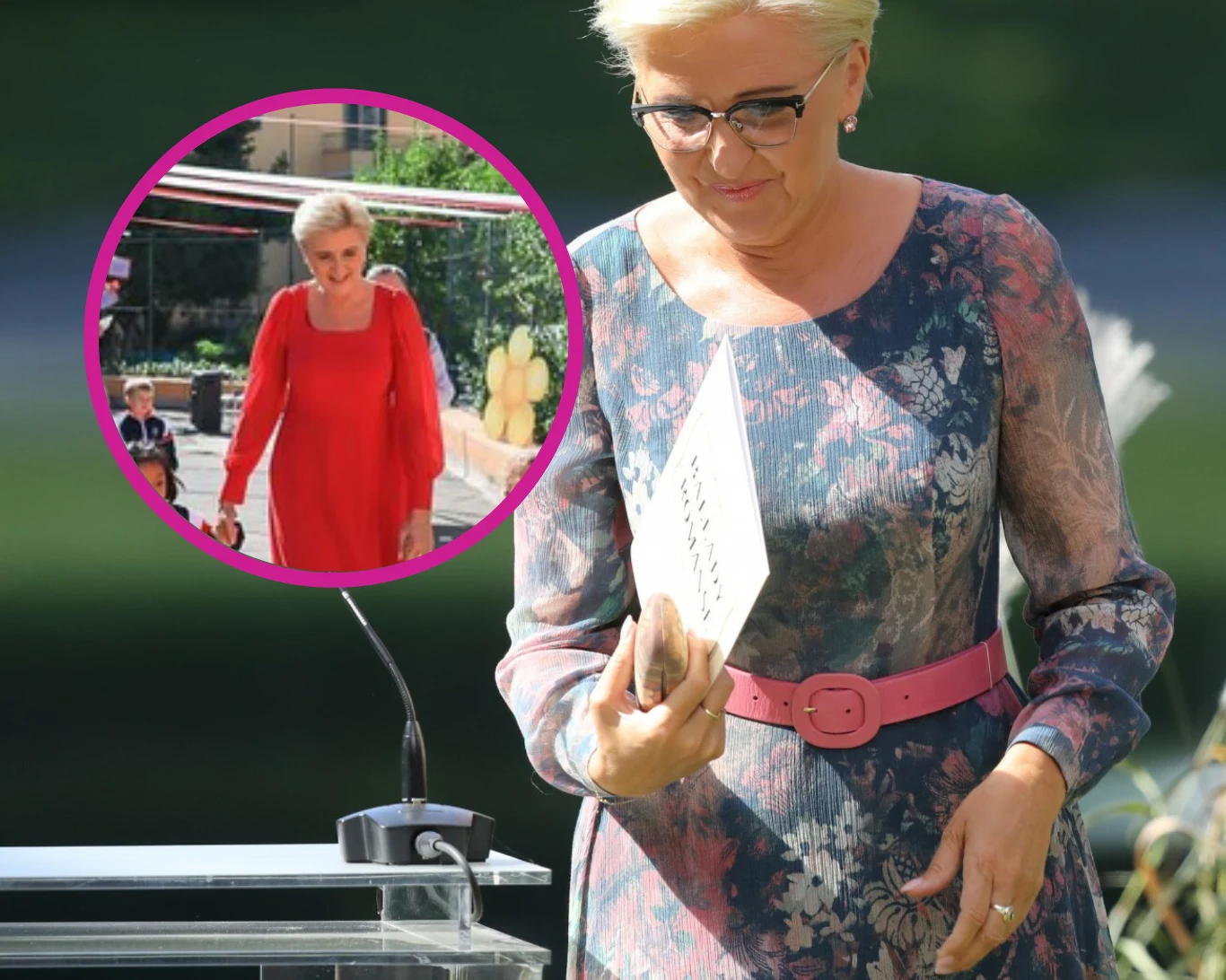 Agata Duda zaprezentowała się w zaskakujące kreacji Agata Duda zaprezentowała się w zaskakujące kreacji